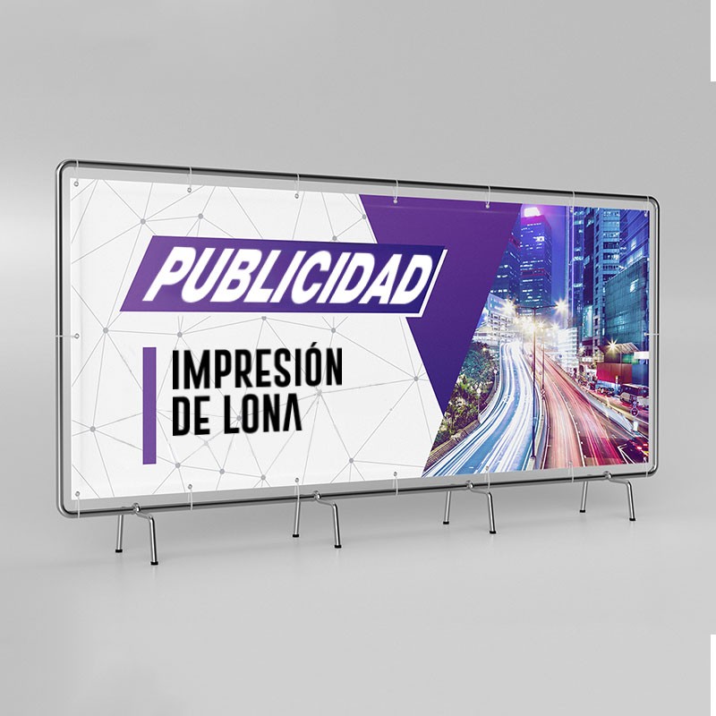 Impresi N De Lona Publicitaria